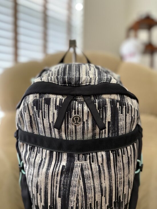Auth. LULULEMON ATHLETICA Run All Day Nylon Backpack main image 4